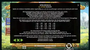 The Dog House Royal Hunt RTP 96.53% at RX — game rules screen