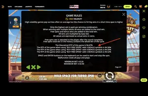 The Dog House Muttley Crew RTP 94.47% at Spin Samurai — game rules screen